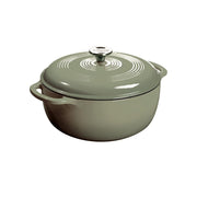 Lodge EC6D50 Enamel Dutch Oven, 6Qt, Sage