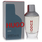 Hugo Boss Hugo Iced Eau de Toilette Spray, Fresh Urban Fragrance, 2.5 oz, Chrome Bottle, 10003956