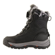 Korkers Women's Snowmageddon BOA Insulated Waterproof Winter Boots, Black, Size 8