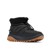 Columbia Snowtrot Shorty Women's Winter Boots, 200g Insulation, Omni-Heat Lining, Black Sea Salt, Size 8, Synthetic Upper, 2075121