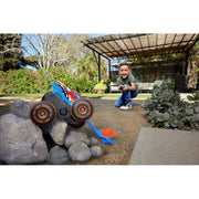 Hot Wheels JFR39 Monster Trucks Tiger Shark Climber RC Vehicle, Battery-Powered Remote Control, Multi-Terrain Grip Action Tires, Speeder and Frenzy Modes