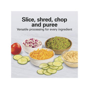 Hamilton Beach 70723C Stack & Snap Food Processor with 10C bowl
