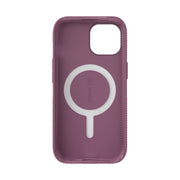 Speck CandyShell Grip iPhone Case with Dual-Layer Protection, MagSafe Compatible, Plumberry Glitter
