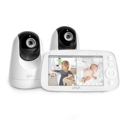 Vava VA-IH009 Baby Monitor with Split Screen, White