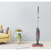 NJ Cordless Floor Steam Mop with 180 Rotation Triangle Mop Head