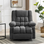 JONPONY WT1026-LIGHT BROWN Massage Recliner Chair with Power Lift, Oversized-Grey