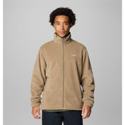 Columbia Men's PHG Fleece Jacket, 250g Anti-Pilling Microfleece, Flax/Timberwoods Camo, Regular Fit, XX-Large, 1625621252XXL