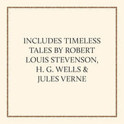 Chronicle Books Stories for Seafarers Boxed Set, Hardcover Classic Maritime Tales by Jules Verne, H G Wells, Robert Louis Stevenson