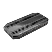 Tripp Lite 10-Port USB Charging Station with Adjustable Storage, 5V 2.4A Per Port, Black, U280-010-ST