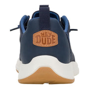 HEYDUDE Wally Drift Mesh Casual Shoes for Men - Navy - 9M