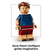 LEGO Editions McLaren F1 Team Oscar Piastri Helmet Building Set, 793 Pieces, Multicolor, 43017