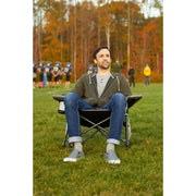 GCI Outdoor 410147 Kickback Rocker Camp Chair - Heathered Pewter