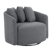 Beautiful 2772-6353F-80K Drew Chair by Drew Barrymore, Charcoal