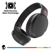 Skullcandy Crusher XT Wireless Foldable Over-Ear Headphones with Multi-Sensory Bass, Memory Foam Ear Pads, Built-In Microphone, 50-Hour Battery Life, Krazy Pink, S6CRW-U042