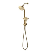 Better Homes & Gardens Deluxe Shower Combo with Magnetic Slide Bar Kit in Brushed Brass