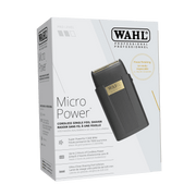 Wahl Professional Micro Power Foil Shaver, Cordless, Ultra-Close 0.05mm Finish, USB-C Charging, Black, 3027017