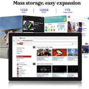 YQSavior YQ10SMAX 2024 Newest Android 13 Tablet 10 Inch 12GB RAM 128GB ROM 2 in 1 with Keyboard