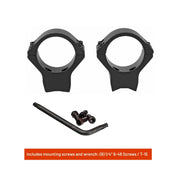 Talley Aluminum Scope Mounts - Browning X-Bolt - F: .54