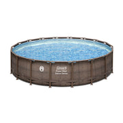 Coleman Power Steel 18 x 48 Round Above Ground Pool Set