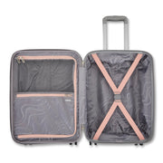 American Tourister Moonlight II Hardside Expandable Checked Luggage with Spinner Wheels, Ombre Peach, 28-Inch, 152929-A373