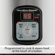 Hamilton Beach 37519 8-Cup Rice Cooker and Steamer