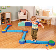 Battat BT1850 Busy Beams Set W/8 Balance Beams & 5 Sensory Pods