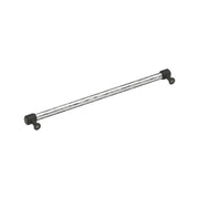 Signature Hardware Lazzara Hammered Appliance Pull, Polished Nickel, 18 Inch Center to Center, Zinc, SH553207PN