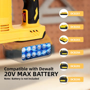Funnywhale MoocuLynnx 18 Gauge Cordless Brad Nailer and Narrow Crown Stapler, 2-in-1, Compatible with 20V Max Batteries, Includes 1000 Nails and 1000 Staples, Yellow