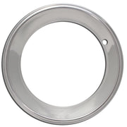 OxGord Beauty Trim Rings for 15 in Rally Wheels, 3 in Deep Dish, Chrome Plated Stainless Steel, 4 Pack WCTR-15-D3-SS