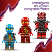 Lego Ninjago Kai's Mech Storm Rider Action Figure Building Toy Multicolor 333 Pieces 71830