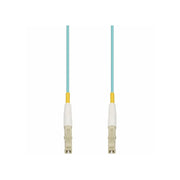Proline 3m LC to LC Aqua OM4 Simplex OFNR (Riser-Rated) Fiber Patch Cable