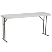 Flash Furniture rb-1860-gg Granite White Plastic Folding Training Table