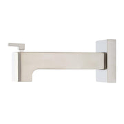Hibiscus Tub Spout with Diverter - Brushed Nickel