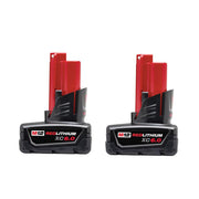 M12 12-Volt REDLITHIUM XC 6.0Ah Extended Capacity Battery Pack (2-Pack)