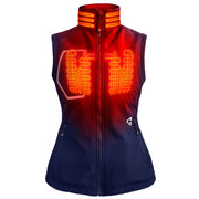 Gerbing GER-TVST-7V-W-N 7V Women's Torrid Softshell Heated Vest 2.0 Navy XL