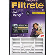 Filtrete NDP01-5IN-2 Healthy Living Ultra Allergen Deep Pleat AC Furnace Air Filter
