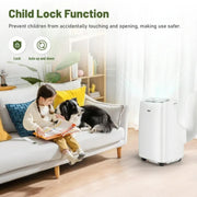 DuraComfort DP11CD Portable Air Conditioners 11000 BTU 7250BTU (SACC) White