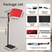 Mpow HP214AB Adjustable Near Infrared Red Light Therapy Device, 160 LEDs