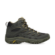 Merrell J00003598 Moab 3 Mid Waterproof Hiking Boots for Men, Black/Beluga, Size: 12M