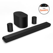 VIZIO SV510MW-09 5.1 Channel Soundbar w/ Wireless Surrounds & Sub, Dolby Atmos & DTS:X, QuickFit Compatible