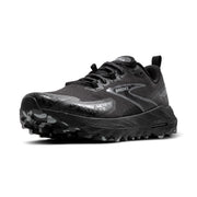 Brooks Cascadia 18 Trail Running Shoes for Men, Black Blackened Pearl Grey, Size 8M, 110426-072