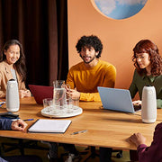 Owl Labs Meeting Owl 3 Conference Room Camera, 360 1080p HD Video, AI-Driven Speaker Tracking, 18-Foot Mic Pickup, USB-C, Gray, MTW300-1000