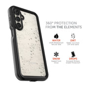 Body Glove 100137386 Tidal Waterproof Phone Case for Samsung Galaxy A16 5G - Black/Gray