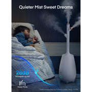 FOHERE JSQ-E50S2 Humidifiers for Bedroom Large Room Home 5L