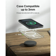 Belkin WIY015fqBK-RF Magnetic Wireless Charging Pad 15W w/Pop-Up Stand - MagSafe-Compatible Qi2-Wireless Charger, Black