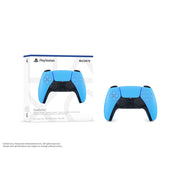 Sony DualSense Wireless Controller, Starlight Blue, Bluetooth and USB Type-C, Built-In Microphone, Adaptive Triggers, Compatible with PS5, PC, Mac, Mobile