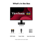 ViewSonic VA2247-MH 22 Inch Full HD 1080p Monitor, 100Hz Refresh Rate, AMD FreeSync, Frameless Bezel, HDMI and VGA Inputs, Eye Care Technology
