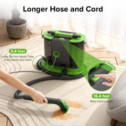 PrettyCare PC801 Portable Carpet & Upholstery Spot Cleaner, Carpet Cleaner Machine, Green, Black