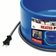 Farm Innovators Heated Pet Water Bowl, 60 Watt, Advanced Thermostatic Control, Blue, 1.5 Gallon Capacity, Large Dogs and Cats, P-60B