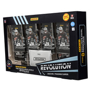 Panini 2025 Revolution Football Debut Edition Trading Card Bundle, 8 Packs with Bonus Serial Numbered Parallels